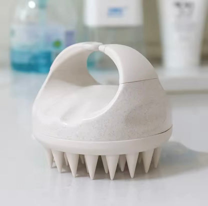 Brosse de massage pour cuir chevelu